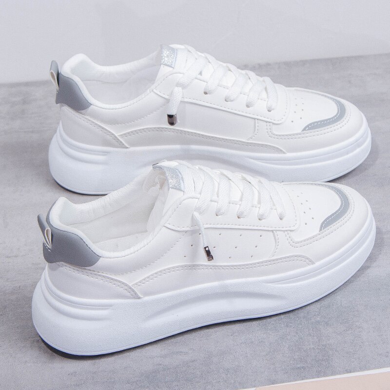 Tenis Feminino Tennis Shoes For Women Tenis Mujer Leather Breathable Sneakers Ladies White Shoes Walking Training Sport Shoes