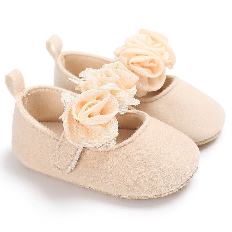 Zapatos de para bebé, niña, vestido de boda, zapatos con lazo, precaminantes infantiles: Blanco / 13