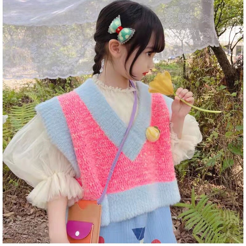 Gonne per ragazze 2022 gonna con stampa in cotone primavera estate per gilet per bambina gonna per bambini primavera abbigliamento per bambini
