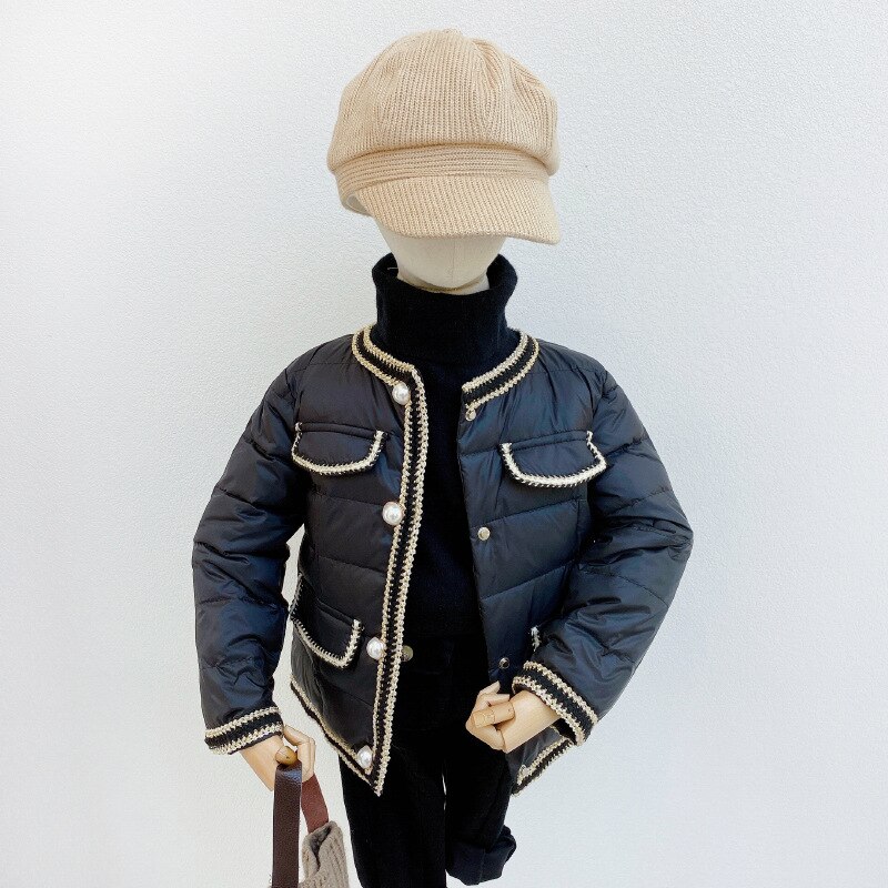 Autumn and Winter Children's Down Jacket Style Short Coat Clothes for Girls