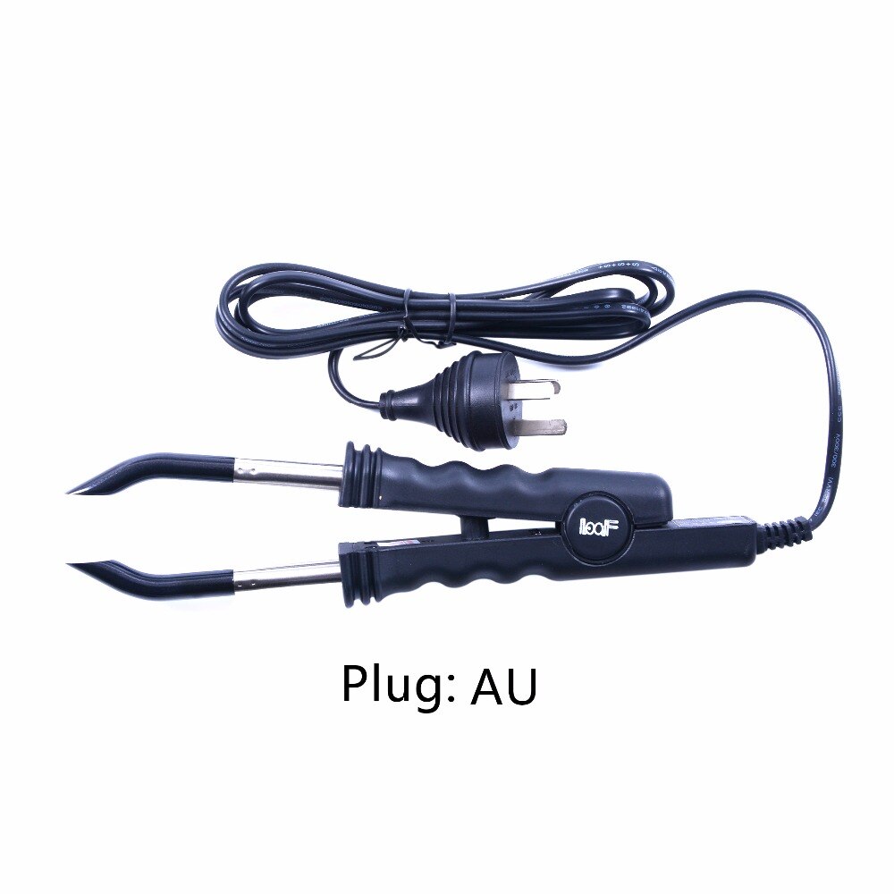 Variable Constant Heat FLAT PLATE Fusion Hair Extension Keratin Bonding Salon Tool Heat Iron Wand