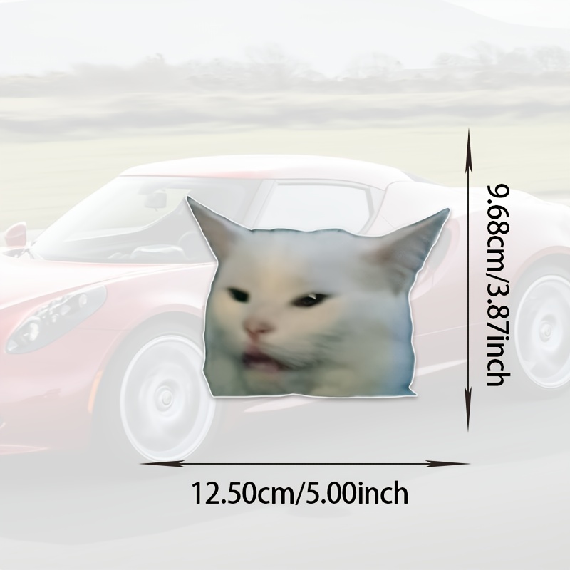 Lustige verschmieren das Katze Meme Aufkleber, Vinyl für Autos, Fenster, Stoßstangen, LKWs, Motorräder, Skateboards, Laptops: Ursprünglich Titel