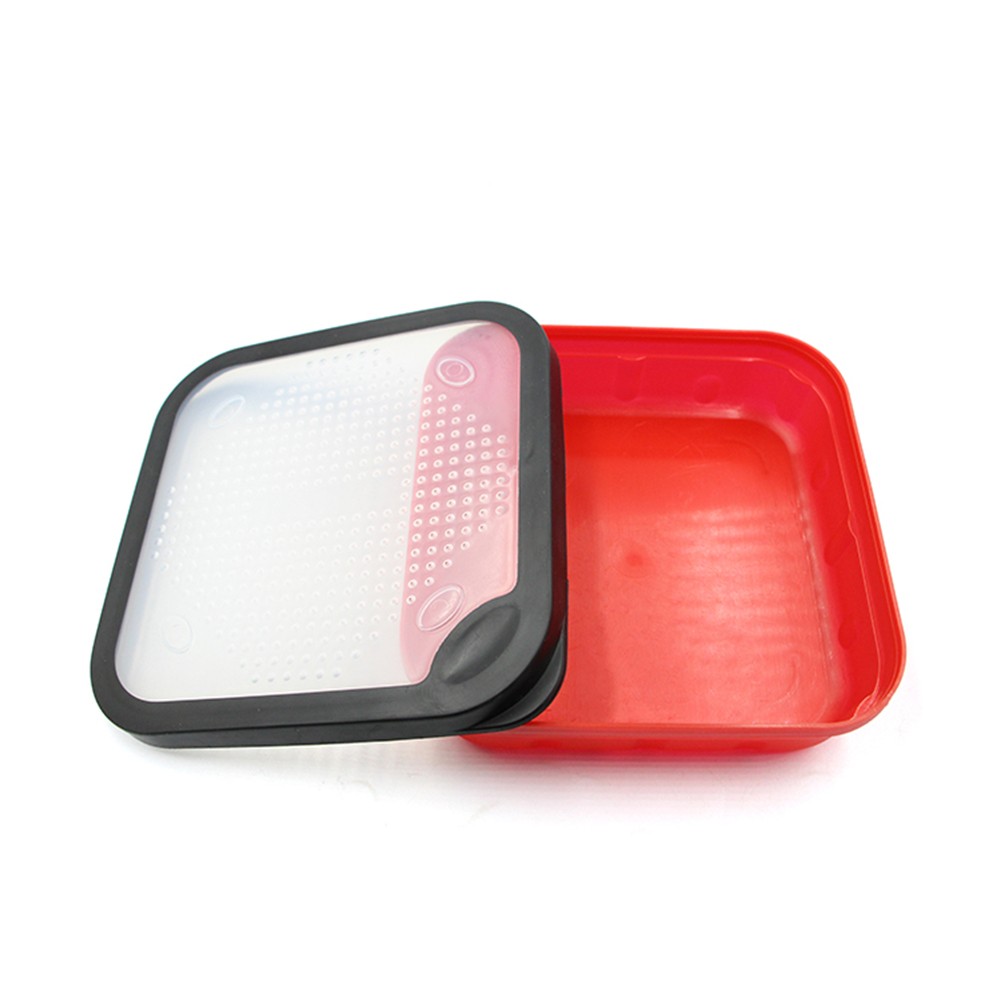 Fishing Maggot Bait Boxes With Breathable Fitting Lids Live Bait Storage Box Bloodworms Bait Container Pesca Iscas Fish Tackle