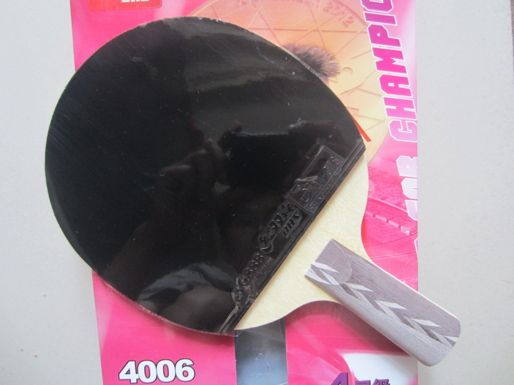 Original DHS 4002 4006 table tennis rackets with 4 stars pimples in rubbers fast attack with loop