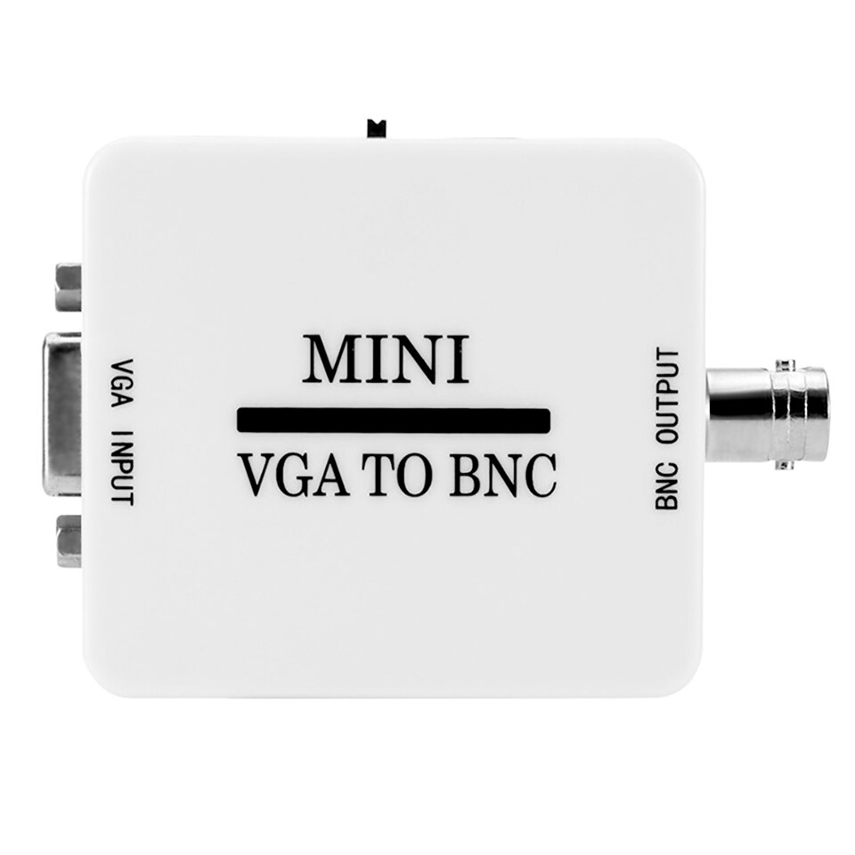 Mini HD VGA2BNC Video Converter Convertor Box VGA to BNC Video Converter Conversor for PC HDTV Converter