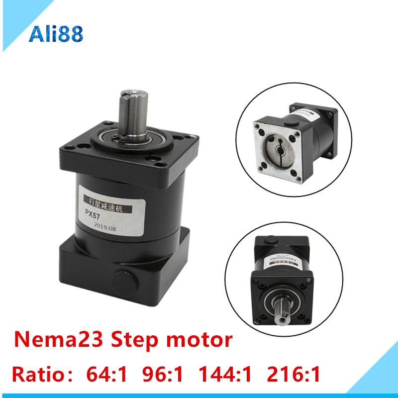1 sztuk przekładnia planetarna PX NEMA23 stosunek 64:1 /96:1/144:1/216:1 może być wyposażony w silnik krokowy/serwosilnik