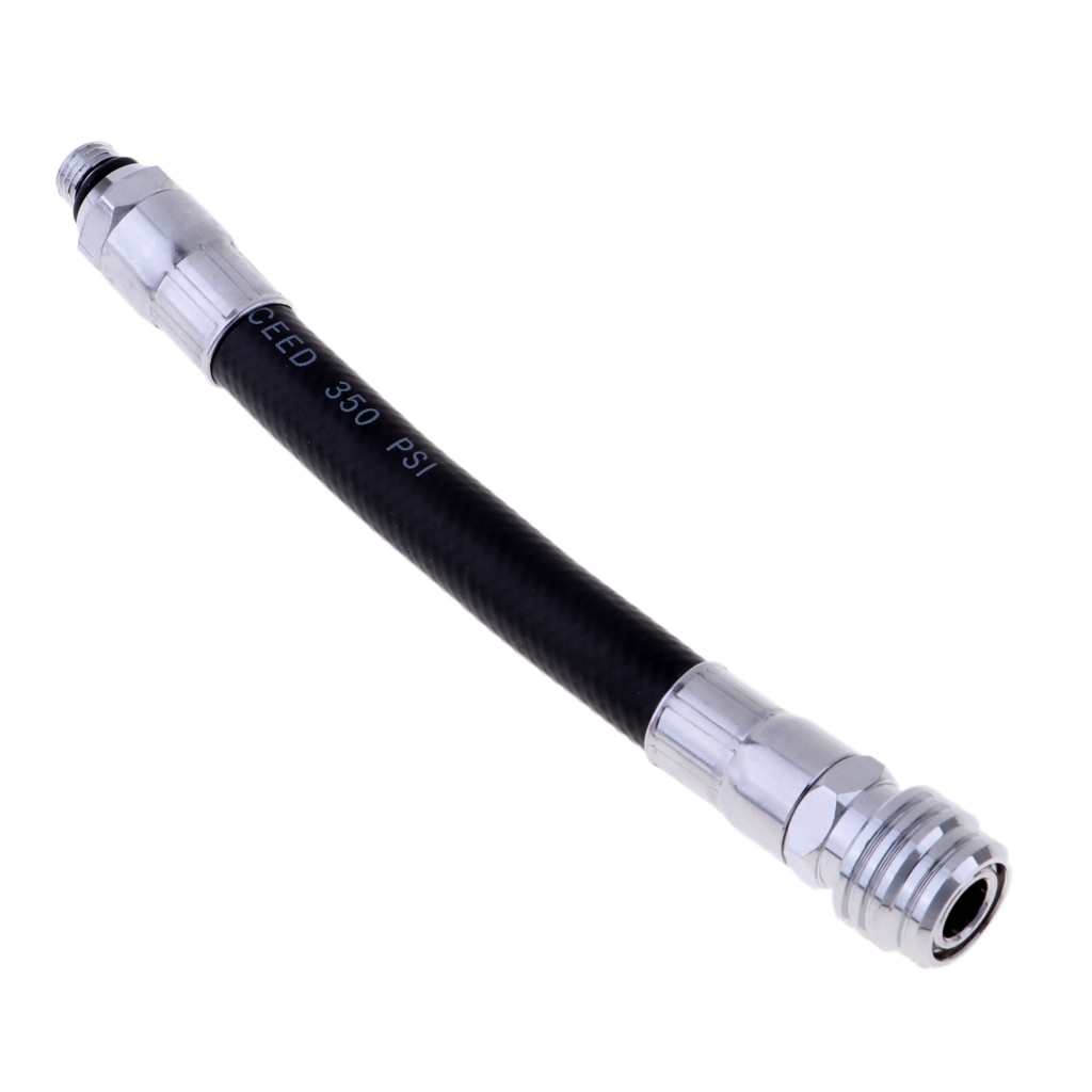 Tuyau tressé Flexible de plongée sous-marine, régulateur de basse pression noir, pieuvre de plongée, 1ère étape