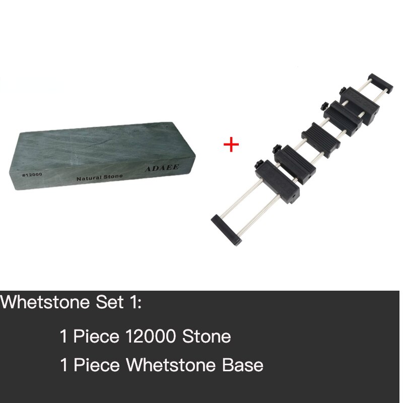 ADAEE-piedra Natural para afilar cuchillos, afilador de piedra