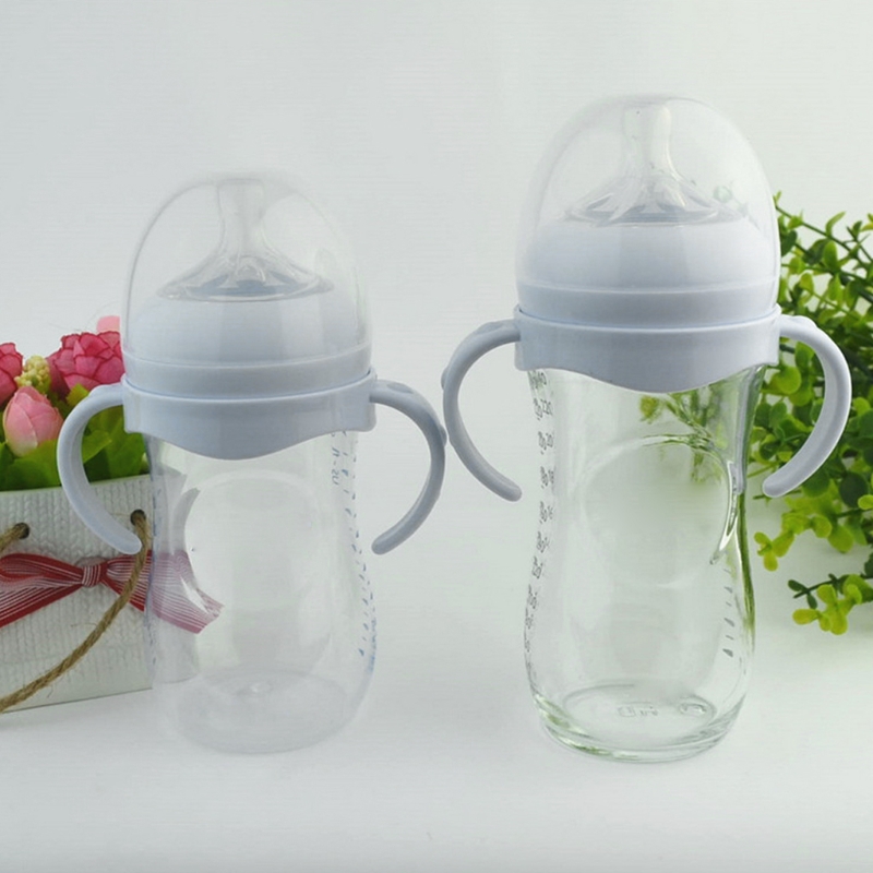 Fles Grip Handvat Voor Avent Natuurlijke Brede Mond Pp Glas Zuigfles