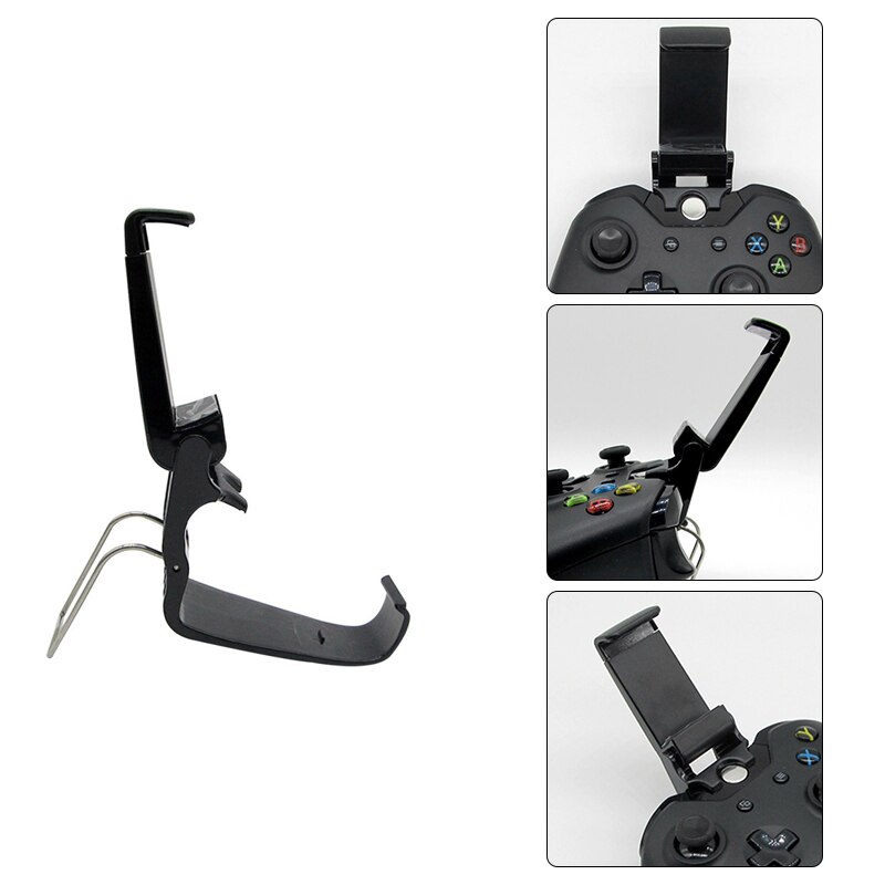 Universell justerbar telefonfäste hållare för spelkontroller för spelkontroll till xbox ett handtag