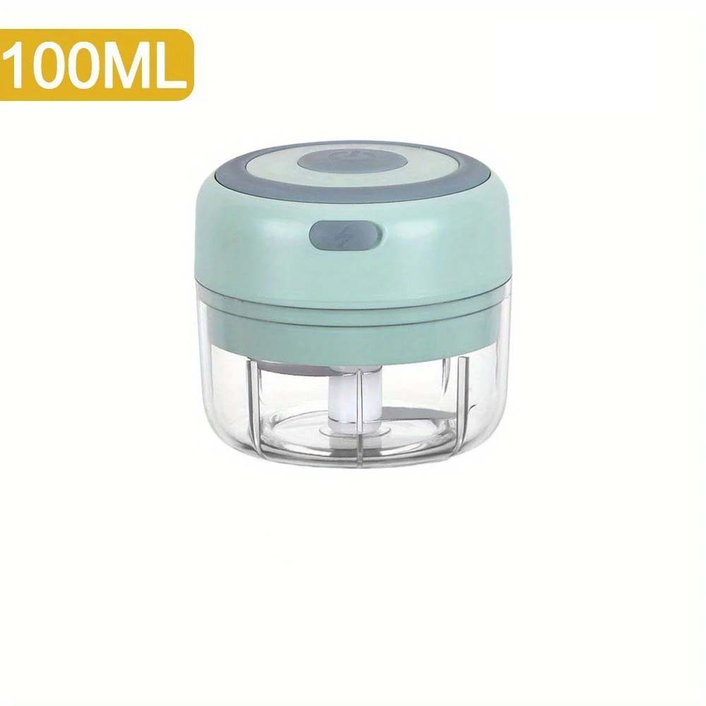 100ml/250ml elektriska köttköttkvarn vitlökshackare roterande vitlökspress kross grönsaks- och lökskärare kökstillbehör: Mång