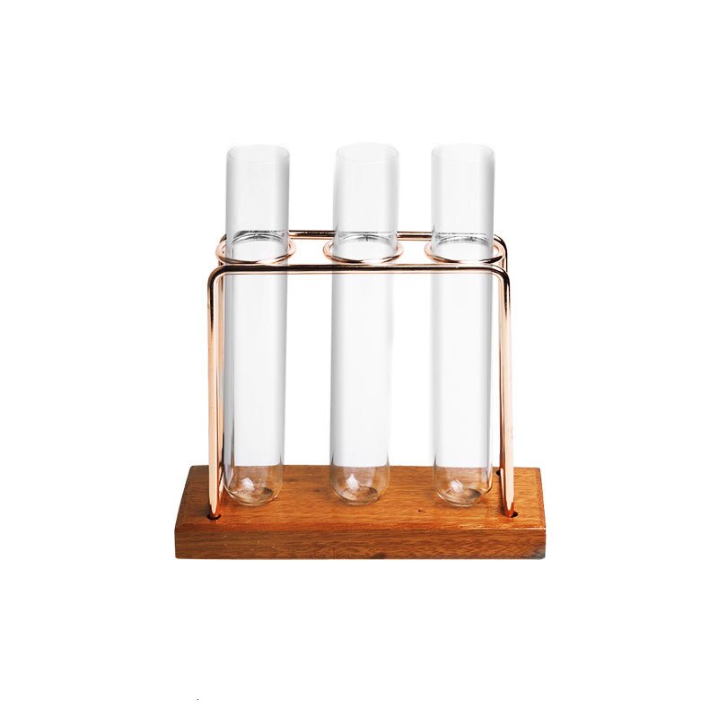 Oryginalność 3 sztuka probówki specjalny koktajl szklany zestaw z uchwytem test-rury stojak kieliszek lampka robić szampana wina Puchar dla bar: Default Title