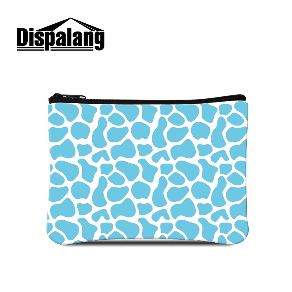 3D Prints Animal Elementen Foto op Mini Portemonnees DIY Personiltion Zak Kleine Portemonnee voor Jongens Kleine Vrouwelijke Cosmetische Pouch: Donkergrijs