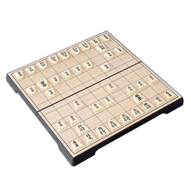 Japan Shogi Magnetische Opvouwbare Japanse Schaakspel Bordspel Intelligentie Speelgoed 25 × 25 × 2Cm: Default Title
