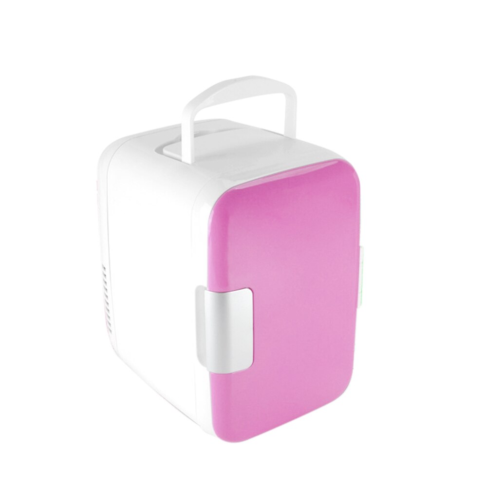 4L Mini Car Fridge Freezer Cooler Warm Use 12V Portable Icebox Travel Refrigerator for Camping Driving Car Refrigerator Blue