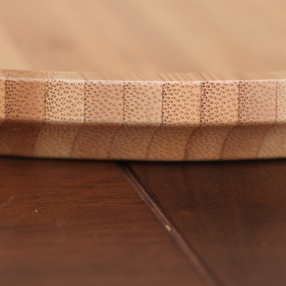 Wooden Flat Dishes tableware Japanese snack foods round Dinner Trays Food container Kitchen utensils Sushi Fruit Plates Party