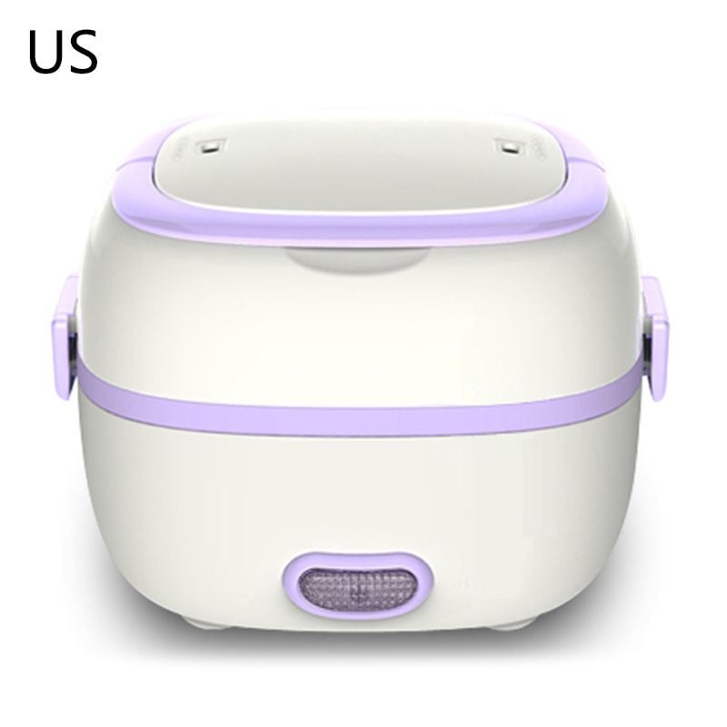 Multifunctional Electric Lunch Box Mini Rice Cooker Food Heater Steamer Cooking