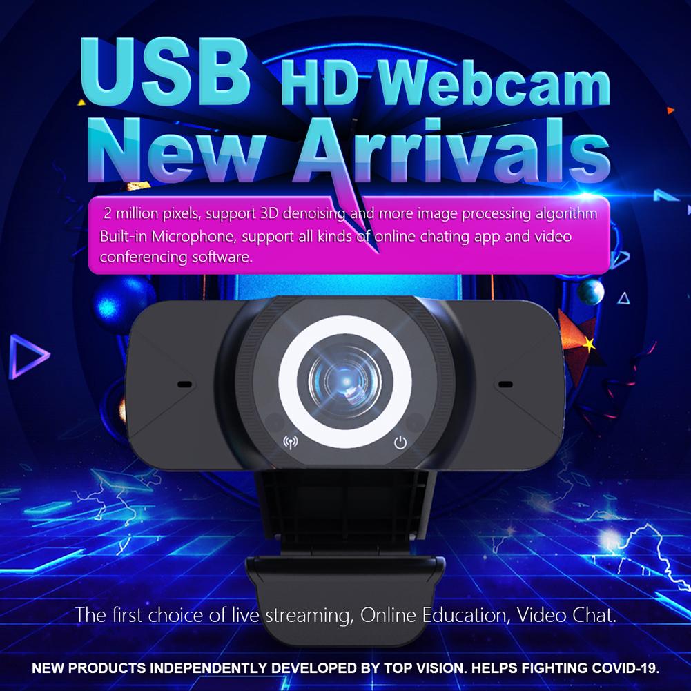 30FPS Webcam Full Hd 1080p Usb Pc Web Camera 1920*... – Grandado