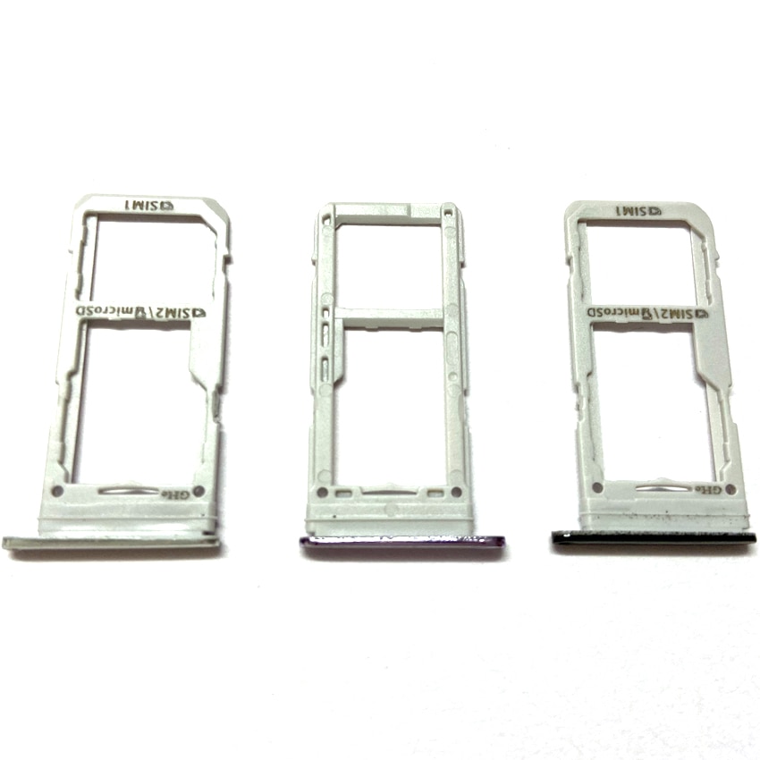 20pcs Single Dual Sim Card Tray SD Slot Holder For Samsung Galaxy S8 SM-G9500 G950F / S8 Plus G955