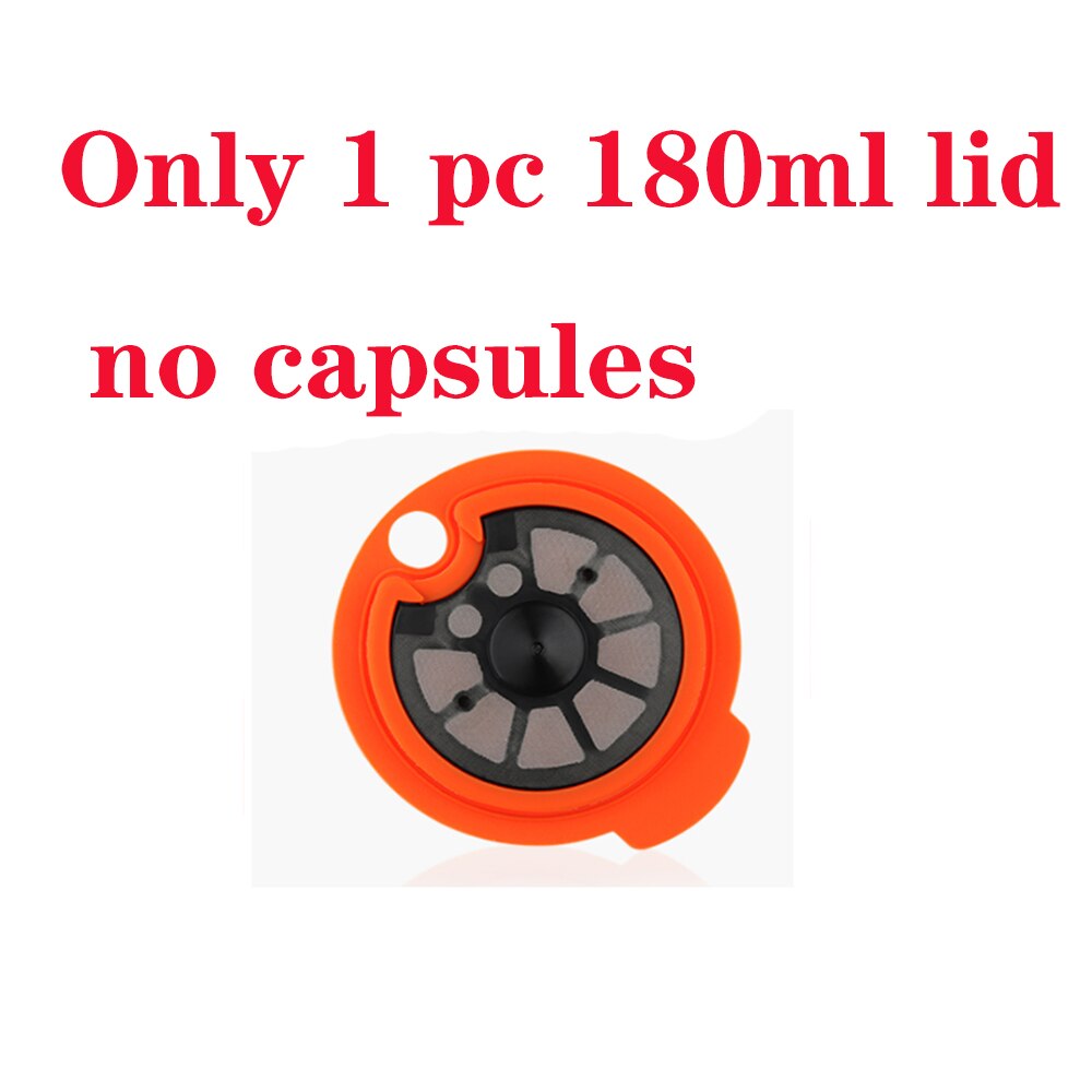 Tassimo – capsules de café réutilisables, dosettes 60ML/180ML, pour Machine BOSCH, dosettes filtrantes rechargeables: 180MLGZi