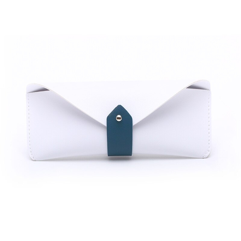 Iboode pu læder brille etui cover solbriller læsebrille holder briller solid opbevaringsboks pose brillebeskytter: C