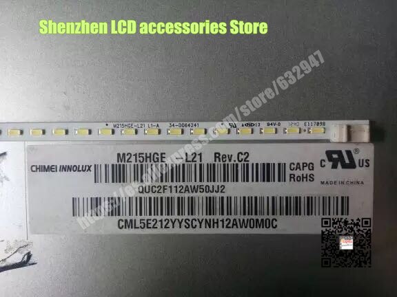 M215HGE-L21 Backlight Lamps LED Lens Fliter for TV samsung LCD 21.5 inch LED light bar 6pin 28.6CM