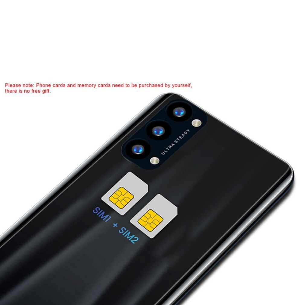 Reno 4 pro smartphone 5.8 inch smartphone 512m+4g 3d glazen achterkant high-definition camera aan de achterkant