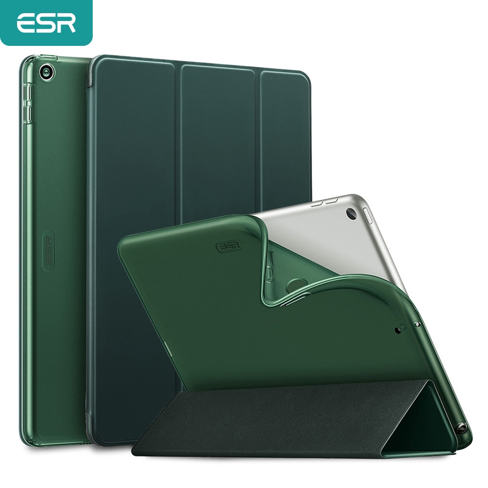 ESR iPad Cover for iPad Mini 5 iPad Pro 10.5'' iPad Air 3/iPad 7th iPad Air TPU Touch Auto Wake Sleep Smart Case