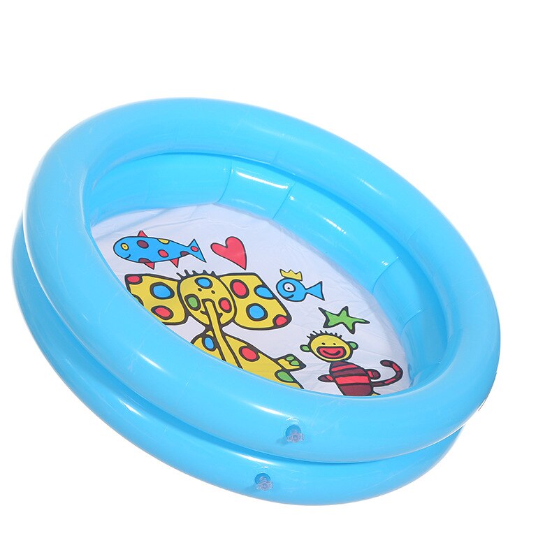 65*65cm Baby swimming Pool inflatable Bath Tub Play Ball Pool with lovely animal printed bottom for Child Water Activities