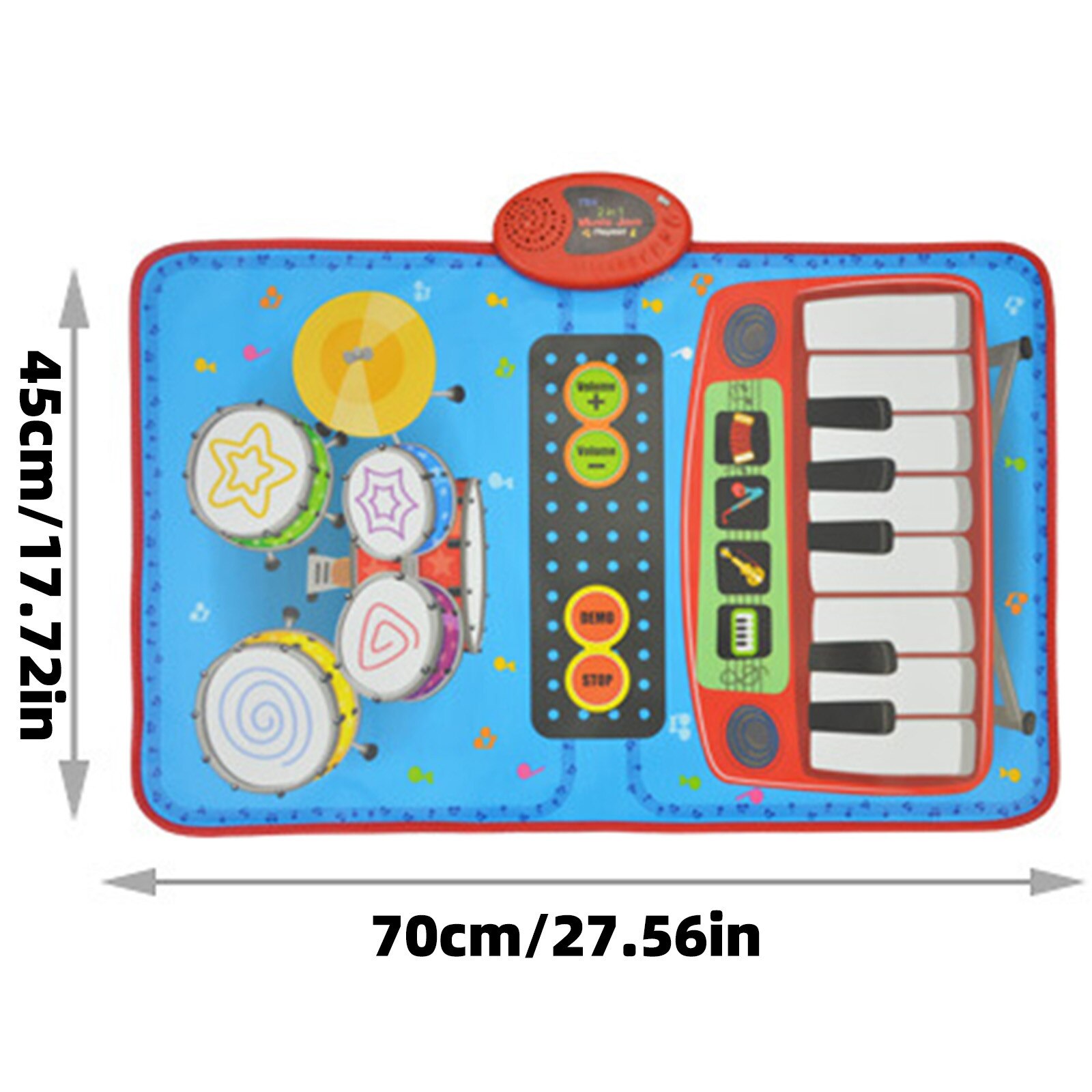 Kinderen Muzikaal Packs,Drum, Jazz Drum, Elektronische Orgel, Vroeg Onderwijs, vroege Onderwijs Puzzel Jongen En Meisje Muziek Speelgoed