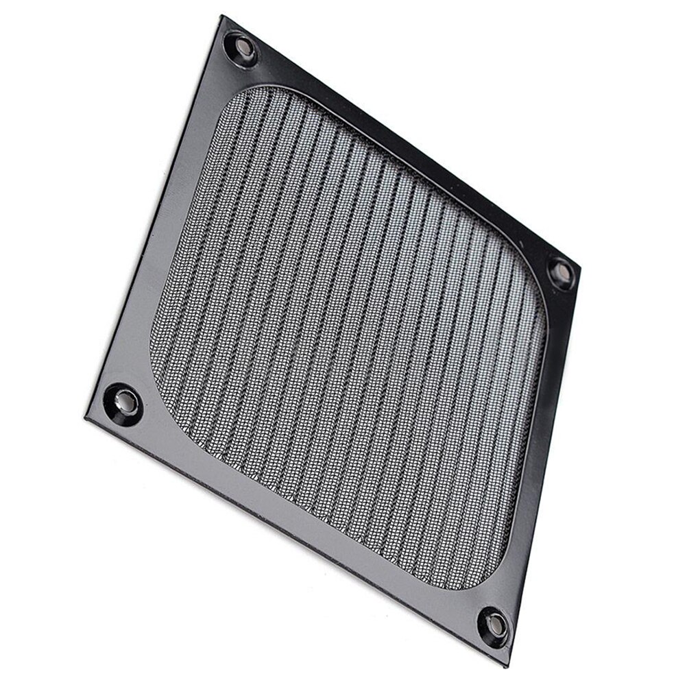 Protector de parrilla de aluminio de 120mm, ventilador de ordenador, refrigeración, a prueba de polvo, funda de filtro,