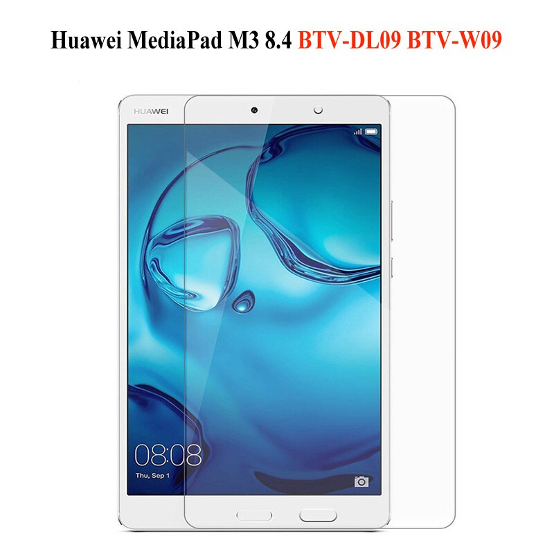 9H Tempered Glass Screen Protector for Huawei MatePad 10.4 10.8 T8 M3 lite 8 10.1 Glass for huawei T3 10 8 7 3G WIFI glass film: M3 8.4