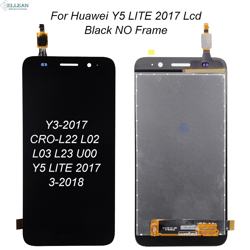 Dinamico Voor Huawei Y3 Lcd-scherm Y3 Display: Black No Frame