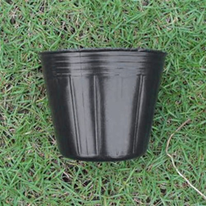 100PCS Nursery Pot Plastic Plant Seeds Nursery Box Garden Propagation Container Grow Bag Garden Supplies Flower Pot