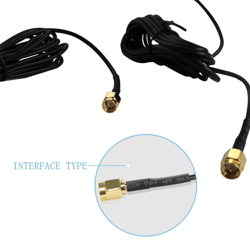 Antena omnidireccional de cuchilla universal 3G/4G/LTE 10dBi (Antena + Base)