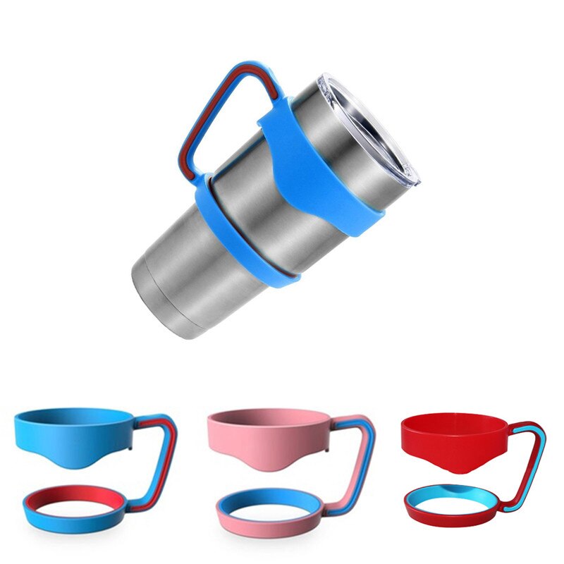 Bærbare vandflaske krus kop håndtag til yeti tumbler rambler kop håndholder 30oz pasform julebryllup favor