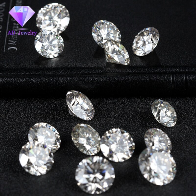 4 mm DEF Start Cut Wit Moissanite Steen Losse Moissanite Diamant 0.3 karaat voor Sieraden