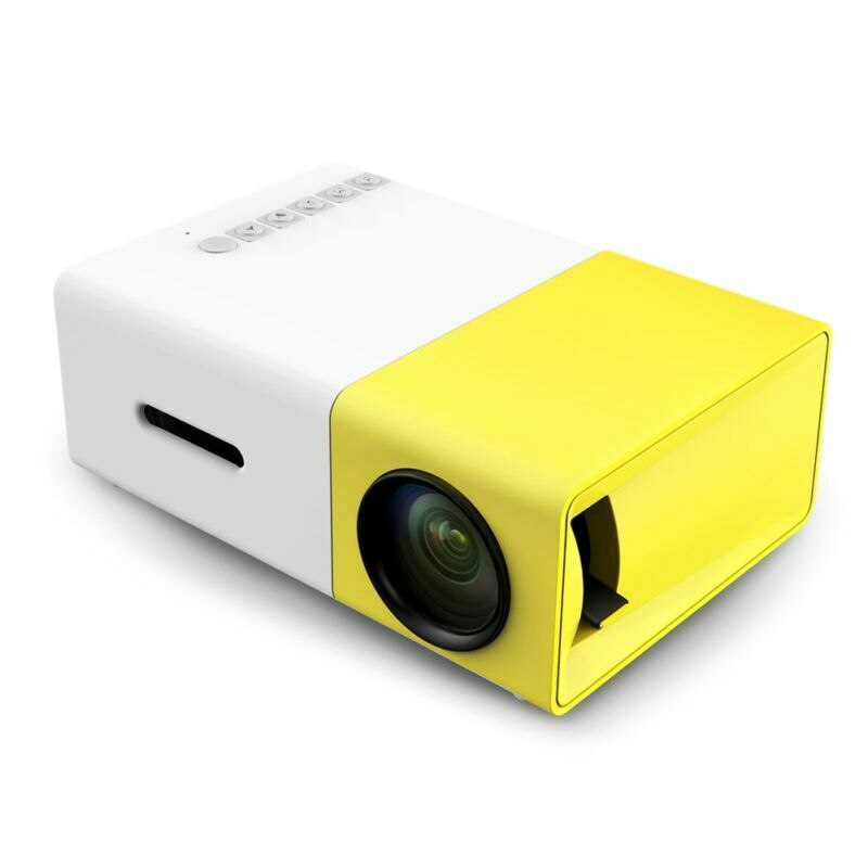 Lcd Mini Projector YG300 HD1080P Hdmi-Compatibele Mediaspeler Pico Projector Video Conference Camera Home Theater