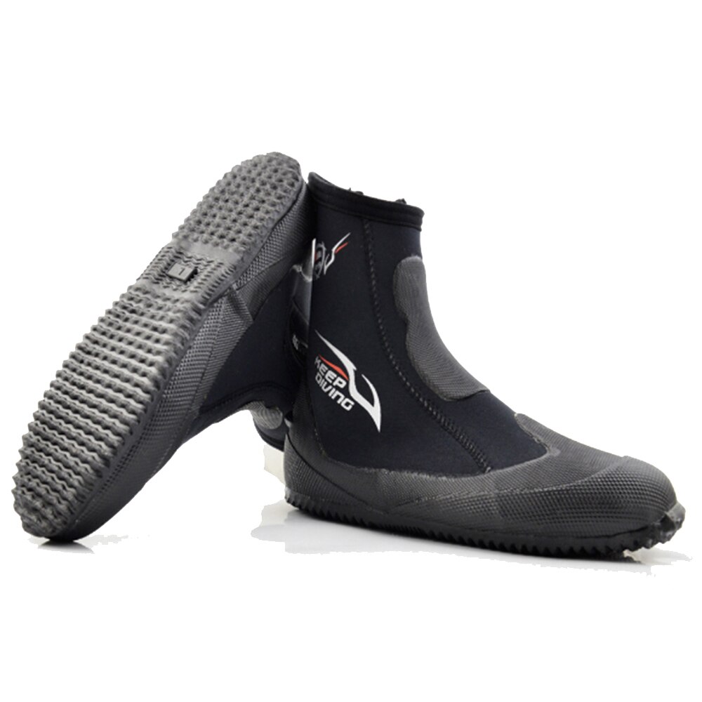 Les chaussures de plongée vulcanisées TaoBo sont des chaussures de Wading unisexes et des chaussures de pêche haut de gamme chaussures antidérapantes avec une épaisseur de 5MM