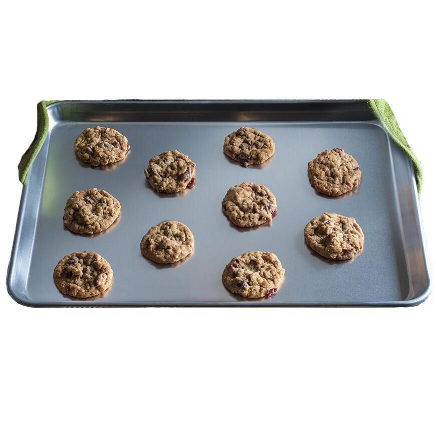 Baking Tray Rectangle Oven Baking Form Aluminium Cake Pan S/L Size Non-Stick Biscuit Cookie Macaroon Pastry Tools Bakeware Set