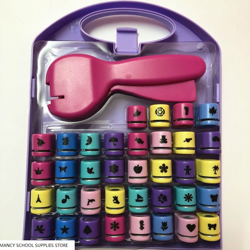 Diy Hole Craft Paper Punches For Scrapbooking Punch Set Photo Album Accessories, Labor-saving Handle Embossing Device Suit