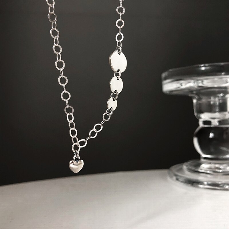 Retro Vierkante Brief Luck Kralen Ketting Vintage Verstelbare Hanger Thai Zilveren Kleur Ketting Voor Vrouwen Sieraden S-N616: S-N624