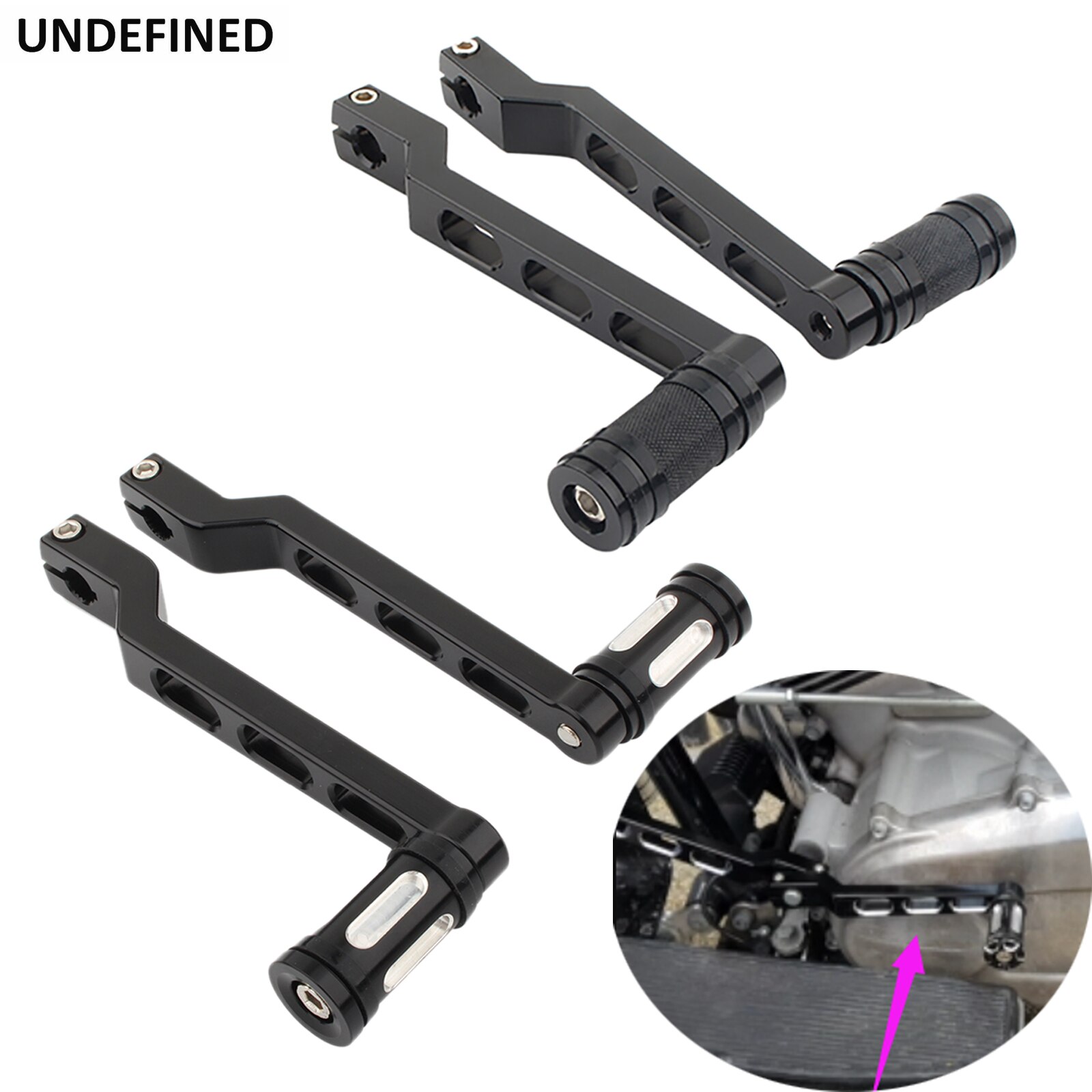 Pédales de changement de vitesse pour Harley Touring Road, King Street, Electra Tri Glide, Tour Glide, Softail