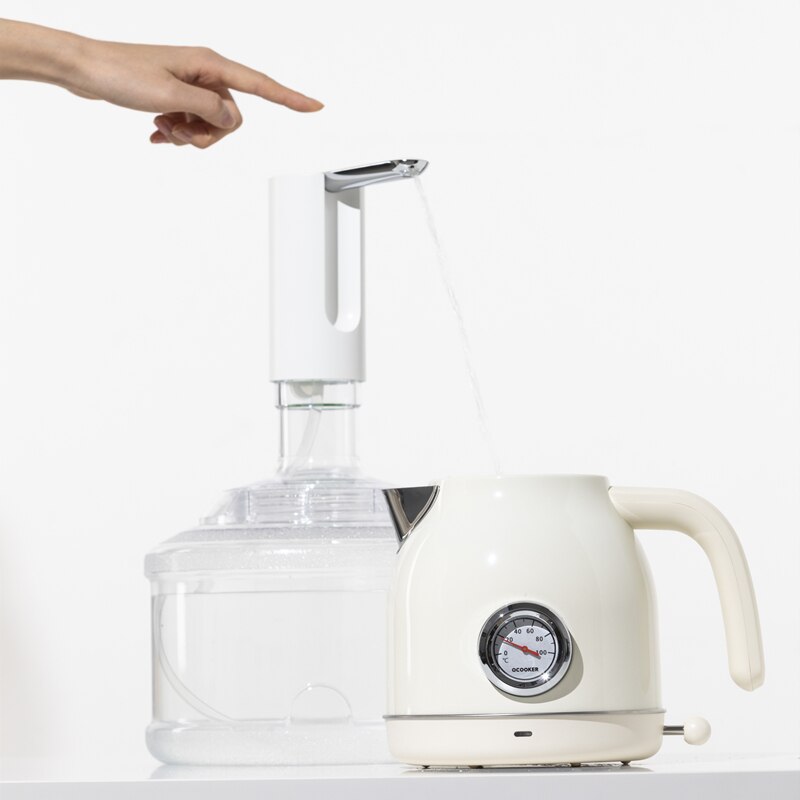 3 Leven Opvouwbare Elektrische Water Dispenser Usb Opladen Touch Knop Controle Draagbare Mini Automatische Waterpomp Met Type C Kabel
