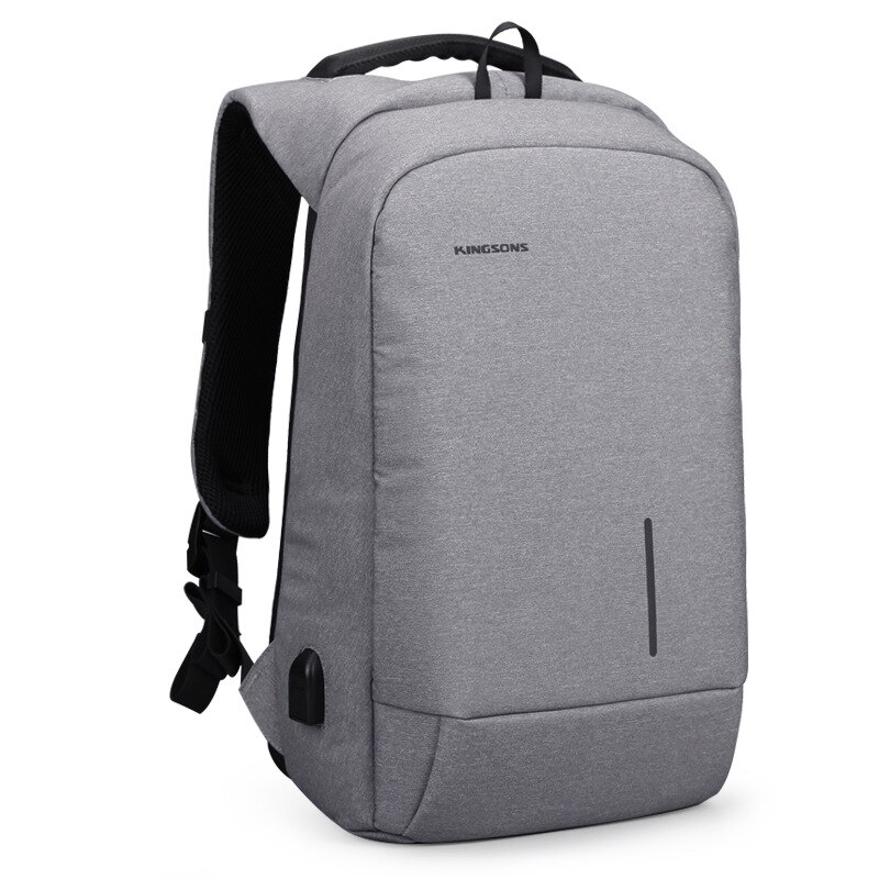 Kingsons rygsæk mænd kvinder 15.6 tommer laptop anti-tyveri taske usb opladning mini rygsæk til teenager skoletaske mochila