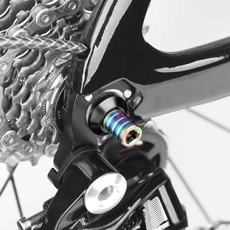 MUQZI Titan-Schnellspanner, 74 mm, 85 mm, 100 mm, 130–135 mm, MTB, Rennrad, Schnellspanner, Achse aus Titanlegierung