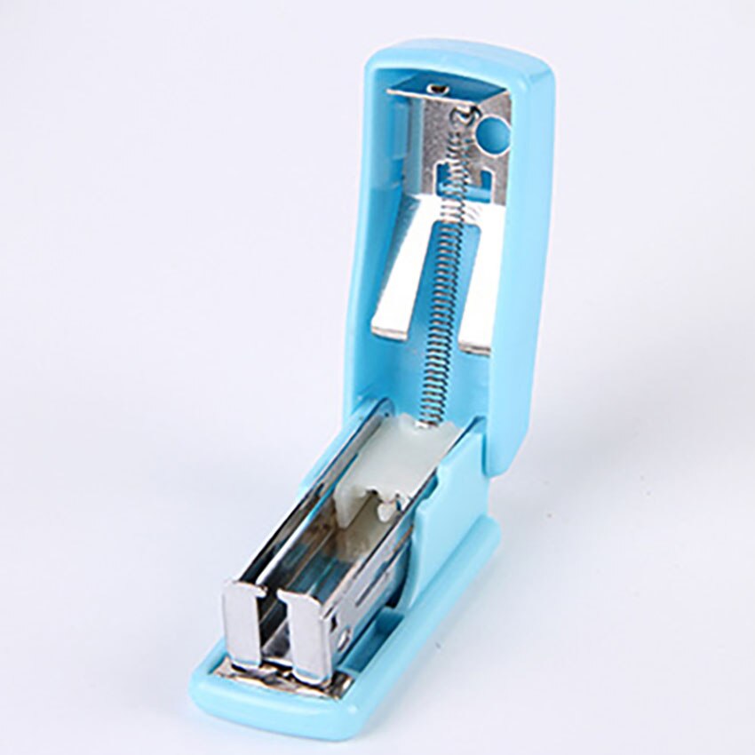 1 Set Portable Mini Stapler Staples Kit Binding 40 Sheets A4 Paper Stapler Machine, 1000pcs 24/6 Staples Stationery Supplies