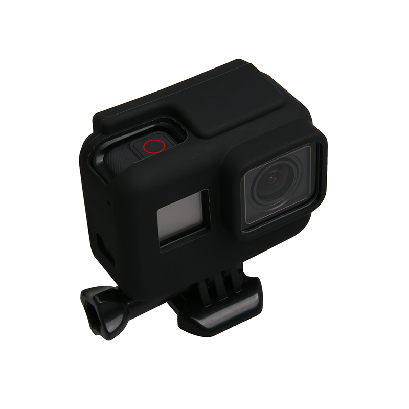 Anti-ripe silikon gel kamera beskyttende deksel skallhus for gopro hero 5 6 7 action kamera go pro tilbehør