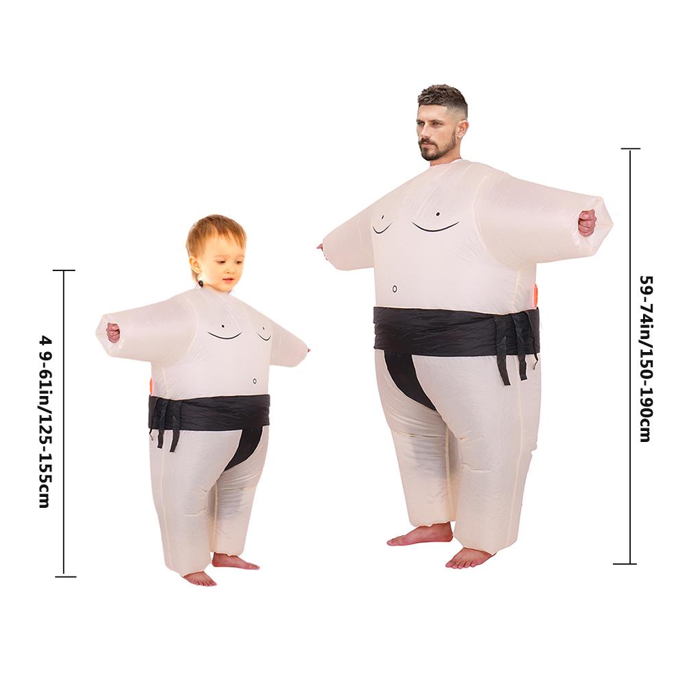 Japanese inflatable sumo clothing Sumo Inflatable Suit Funny Inflatable Costume for role-playing parties