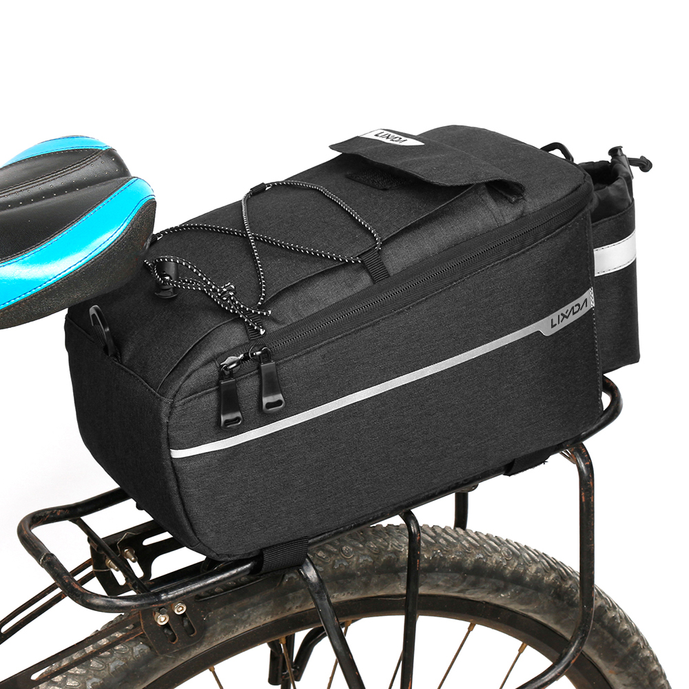 Lixada Geïsoleerde Kofferbak Koeltas Fiets Bagagedrager Opslag Bagage Tas Reflecterende Mtb Fietstas Schoudertas